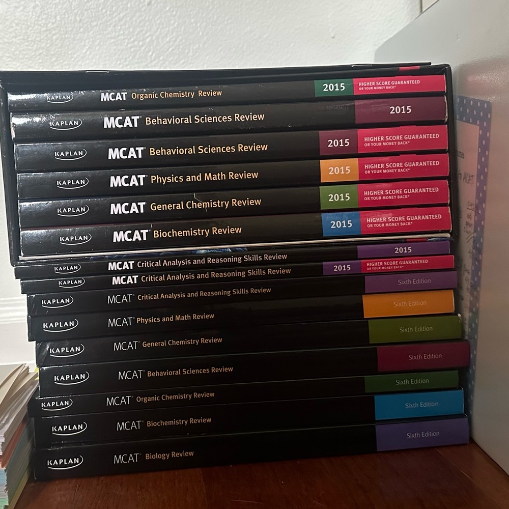 MCAT Kaplan set 6th edition (2019)